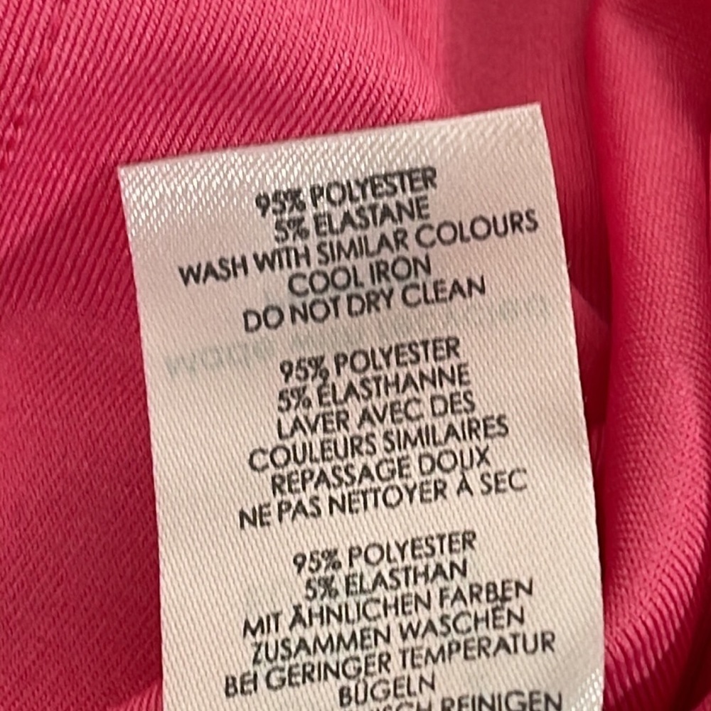 BOOHOO Recycled Slinky Double Split Maxi Skirt Hot Pink Size 2 New - Picture 10 of 11